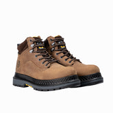 Buckman 6" Waterproof, Soft Toe, Brown Boot - Made in USA